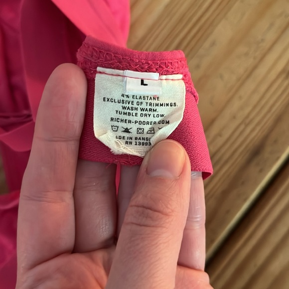 Richer Poorer Classic Bralette - Berry Color (Size L) - Picture 4 of 6